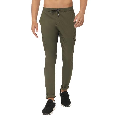 Reelize - Men's Cotton Pant | 6 Pockets , Cargo Pant | Full length | Olive Green | Ideal for Casual / Party / Office wear | Pack of 1 | Size 38