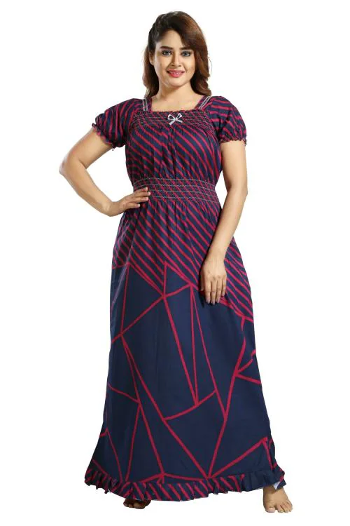 Cinco Women Cotton Nightdress Nighty