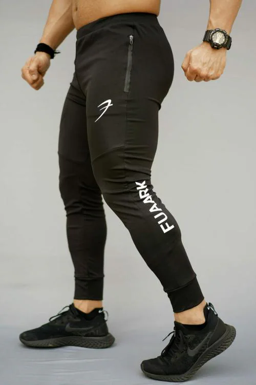Buy Fuaark Melange Sports and Gym Jogger track pants lower for Men Black  Online at Best Prices in India - JioMart.