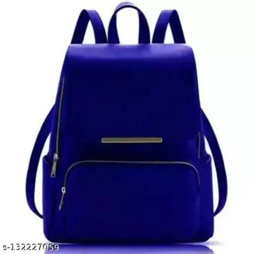 Buy Sakrit Collections Blue Backpacks for girls latest college bags