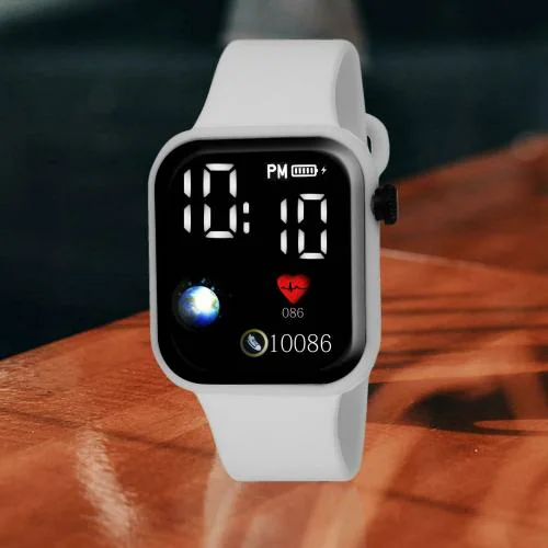 Buy FOGG 8003GreyWhite Digital Watch For Men & Women Online at Best