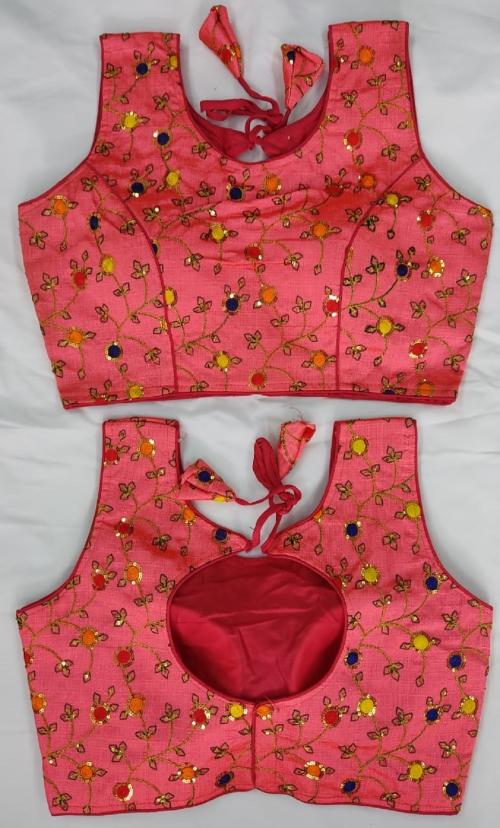 PANETAR Fancy Wedding Low Range Readymade Stitched Blouse For Bridal