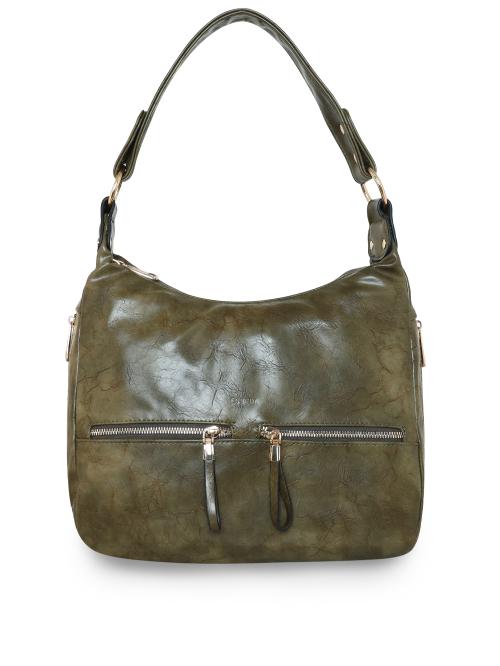 Buy ESBEDA Olive Color Slouchy Chic Handbag For Women Online at Best