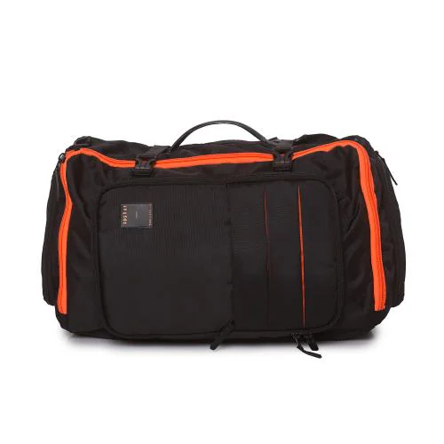 Spykar Black Traveler Multipurpose Solid Backpack