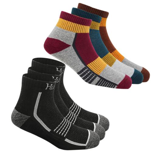 HUSSKINZ Men & Women Self Design Ankle Length Socks 2 Packs