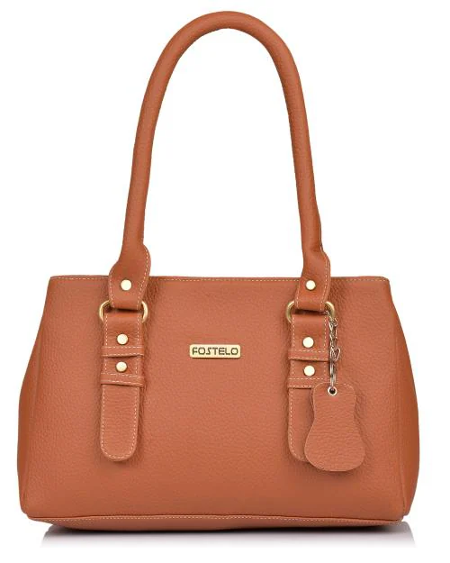 Fostelo Women's Westside Handbag (Tan) (JM_FSB-1233)