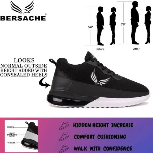 Bersache Men's Hidden Height Increasing 3