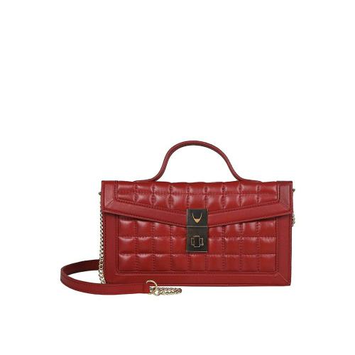 Hidesign Women Maroon Genuine Leather Sling Bag