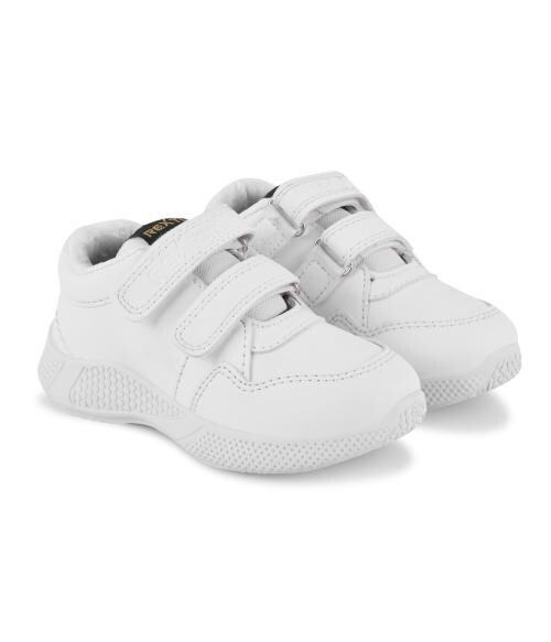 School shoes for Children Boys and Girls Formal white shoes for kids school shoes White size 3