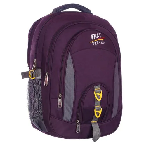 Fast Travel School Bag Class 5-10 Large 4 partition 45 L Laptop Collage Office Travel Backpack Unisex