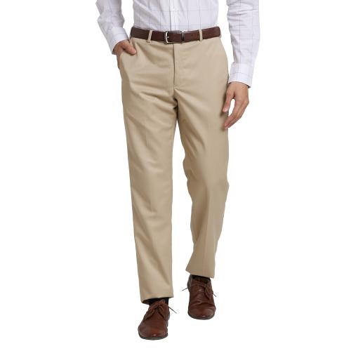 Park Avenue Smart Fit Solid Trouser