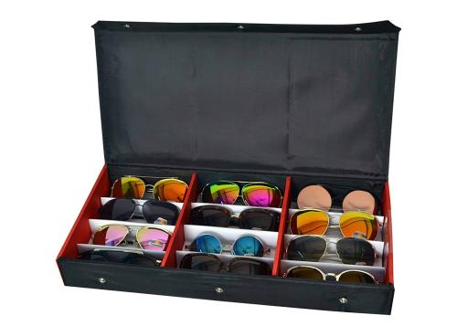 Nooks Black Goggles Storage Case Box