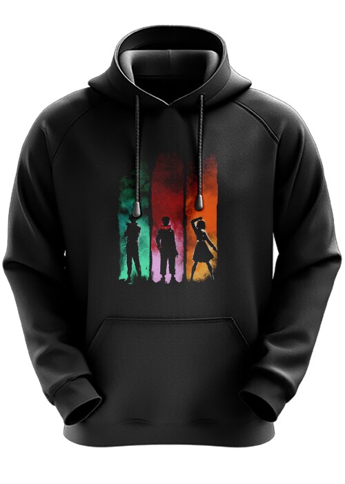 Medium - Black First Years Jujutsu Kaisen Hoodie For Men Women TeesTheDay