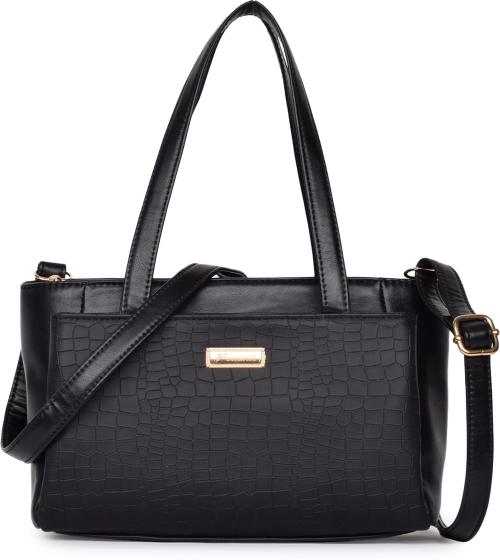 Fommil Women Black HandHeld Bag JioMart