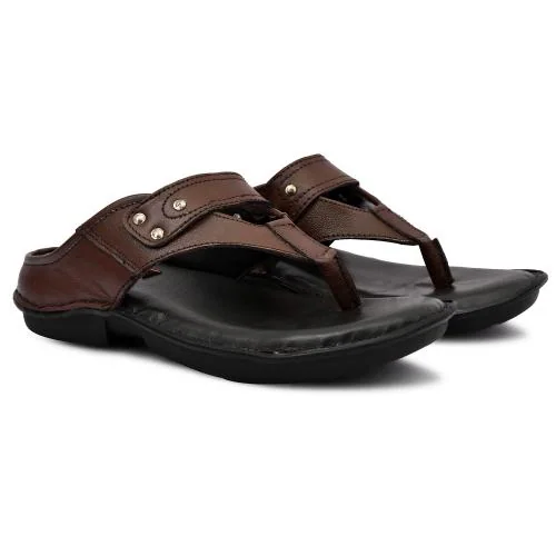 OBUCA -MAKE YOUR OWN CLASS Genuine Leather Sandal / Slipper For Men_UK 10_Brown