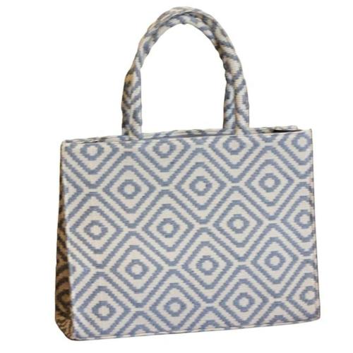 BOWS ARE WOWS Women's Jacquard Large Size Shoulder Tote Bag|Multicolour|16X11 INCHES