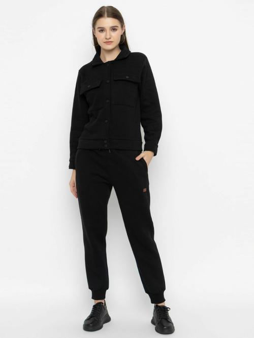 Kepa Solid Women Track Suit