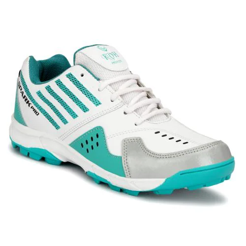 PRO KVH Durable and Lightweight Advanced Cricket Shoe with Enhanced Traction and Grip (Sea-Green)