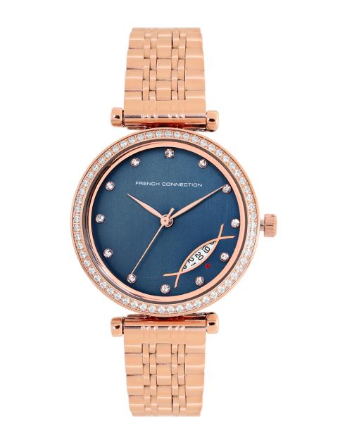 French Connection Spring-Summer 2021 Analog Blue Dial Women's Watch-FCP26URGM