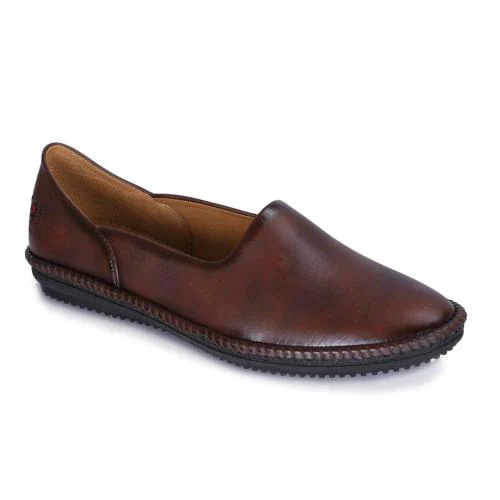 Big Boon Mens Casual Loafer Shoes (Coffee)