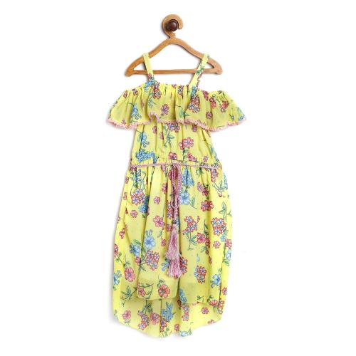 612 League Girls Dress in Lt Peach Color