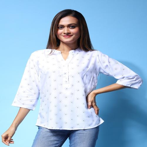 Geeta Fashion Regular A-Line HemTops for Girls