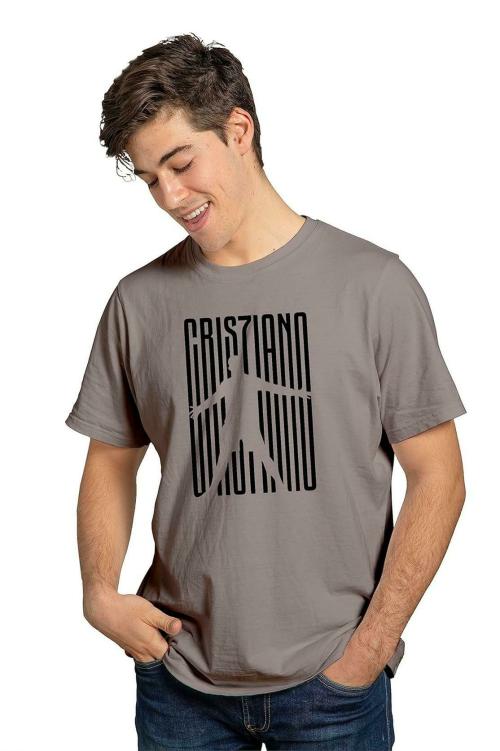 Ultrastyle Cristiano Ronaldo Printed Graphic T-Shirt for Men & Boys, Regular Fit Funny T-Shirts for Man, Round Neck Stylish Men’s Tshirt, Unisex Trendy Cotton Blend Unique Cool T Shirt Combo Tee