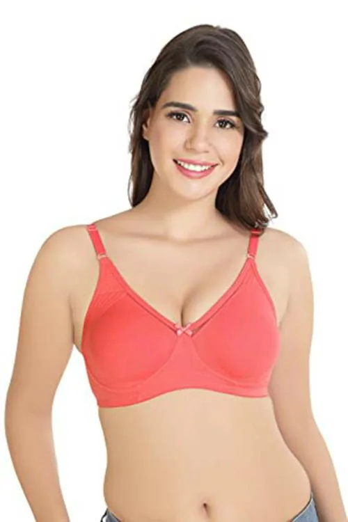 Alies Every Day Non Padded C Cup Bra with Side Shaper Round Stitch.