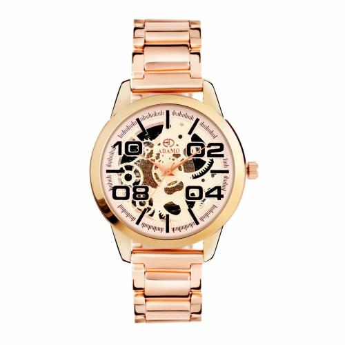 ADAMO GEAR Gold Dial Men's & Boy's Watch A310KM04