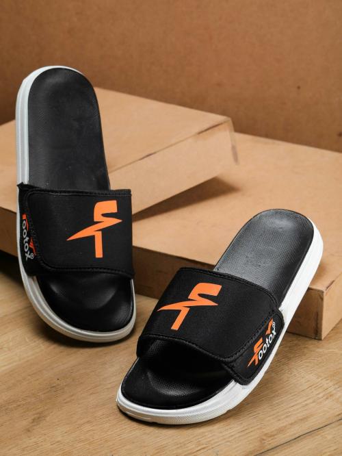 Footox Men Slippers - 2 (Orange)