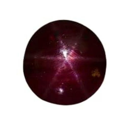 Feel Touch Mart 5.75 Carat Non Precious Burma Star Ruby Gemstone Natural Oval Shape A1 Star Effect Stone Unheated & Untreated Loose Gemstone