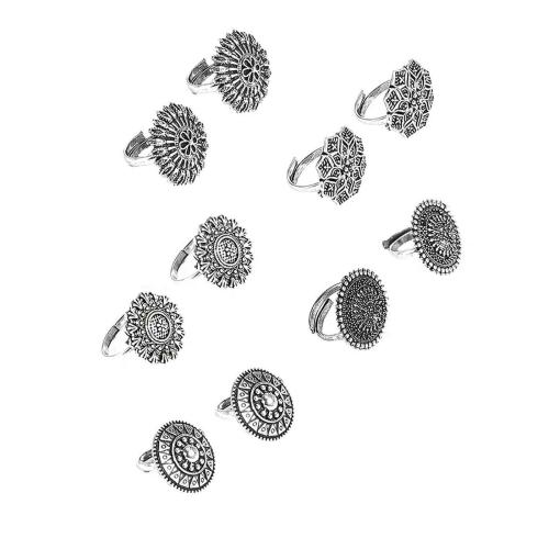 Kairangi By Yellow Chimes Women Brass German Oxidized Design Toe Rings (Pack of 5) JioMart