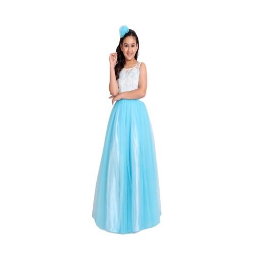 GP Collection SKY BLUE FROCK DRESS