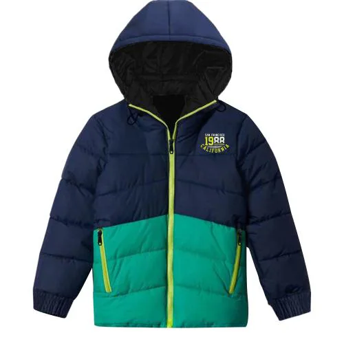 Trampoline Boys Multi Color Polyester Puffer Jacket Pack of 1