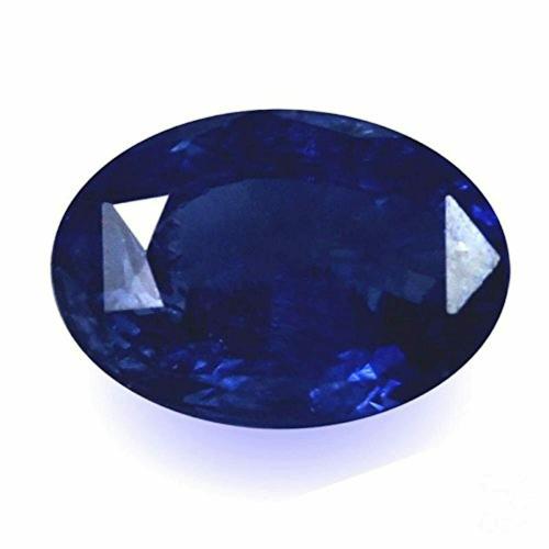 BAGUE Natural Crystal Blue Sapphire 4.5 Carat