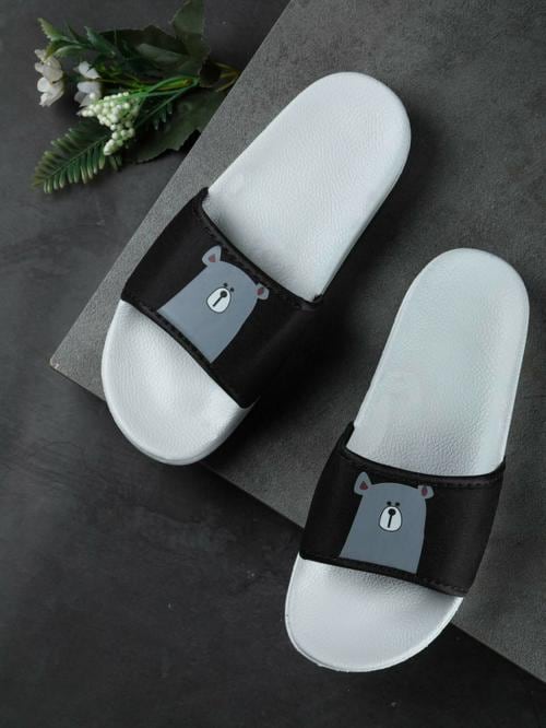 Footox Women Flip Flops - 4 (White)