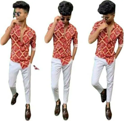 DHARMESH ENTERPRISE Men Multicolor Checkered Cotton Linen Blend Unstitched Shirt and Trouser Material (Free Size)