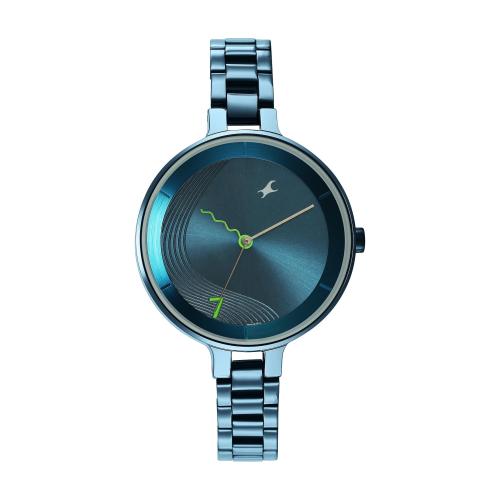 Fastrack Analog Dial Blue Band Blue Stunners 3.0 Watch-6265Qm01 For Womens