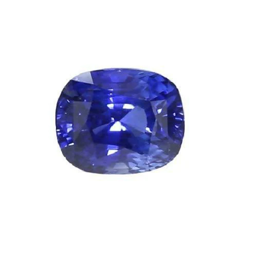 The Gallery of Gemstone 7.50 Ratti Natural Unheated Neelam Ceylon Blue Sapphire Stone