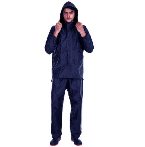 N G Products Men's Rider Solid Raincoat Rainsuit Pant style with Jacket