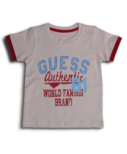 Cutopies Baby Boys Grey Melange Cotton Blend Printed Tshirt And Shorts (Pack of 2)