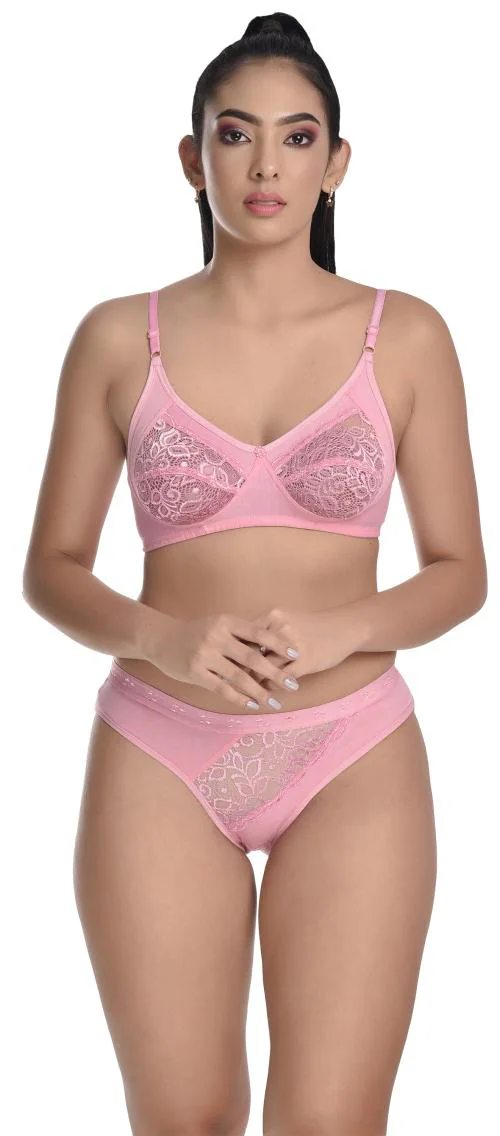 MADAM Bra & Panty Set for Women ll Ladies and Girls Lingerie Set