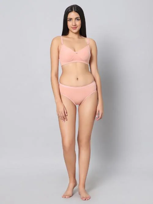 ANV Fashion Non Padded Full Coverage Bra & Panty Set
