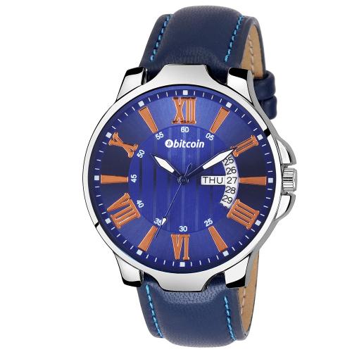 BITCOIN Wrist Watch For Men With Day & Date Indicator