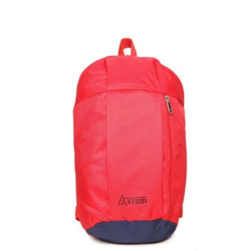 Astrid Unisex Red Color Sports Backpacks
