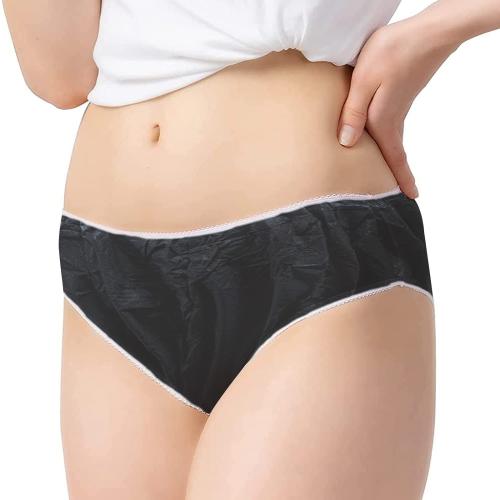 Vanillafudge Cotton Disposable Plus Size Panties for Women, Use and Throw Disposable Panties Ideal for Travelling, Camping, Old Age, Hospital, Spa, Body Massage Etc - 3XL