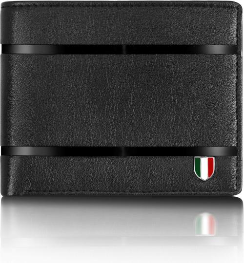 Giovanny Black Genuine Leather Wallet For Men