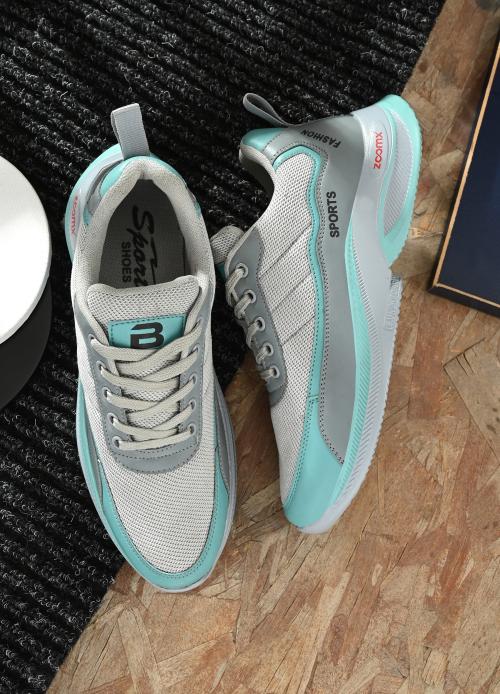 Xylan Mesh lace-upOn Casual SportsFor Men (Grey)