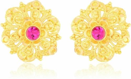 NIMZ Gold Plated Earrings (Men And Women)