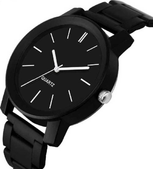 Buy Hiniva Watches Analog Black Dial Black Strap Watch For Men And Boys